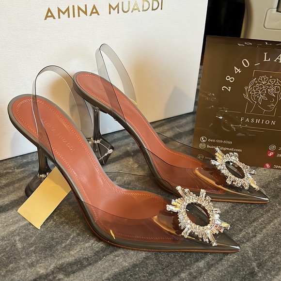 BRAND NEW AMINA MUADDI BEGUM SLING BACK - Picture 4 of 6